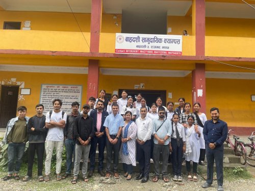 Group Photo with Respected Prof.Dr.Hari Adhikari 